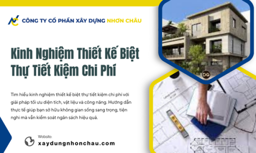 Kinh Nghiệm Thiết Kế Biệt Thự Tiết Kiệm Chi Phí
