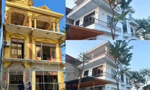 Sửa chữa nâng tầng nhà phố 3 tầng