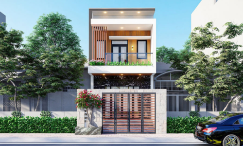 Xây nhà 1 trệt 1 lầu 4x17m trọn gói cho gia đình Minh Thủ Đức