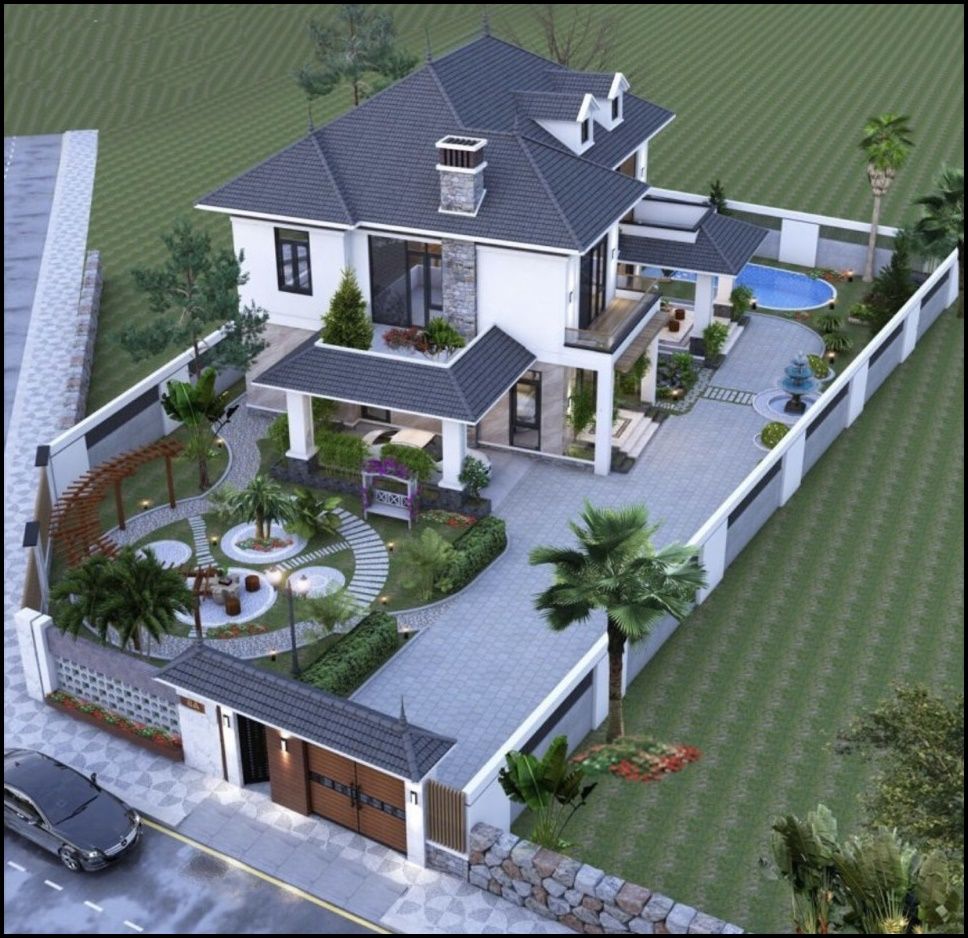 biệt thự nhà vườn