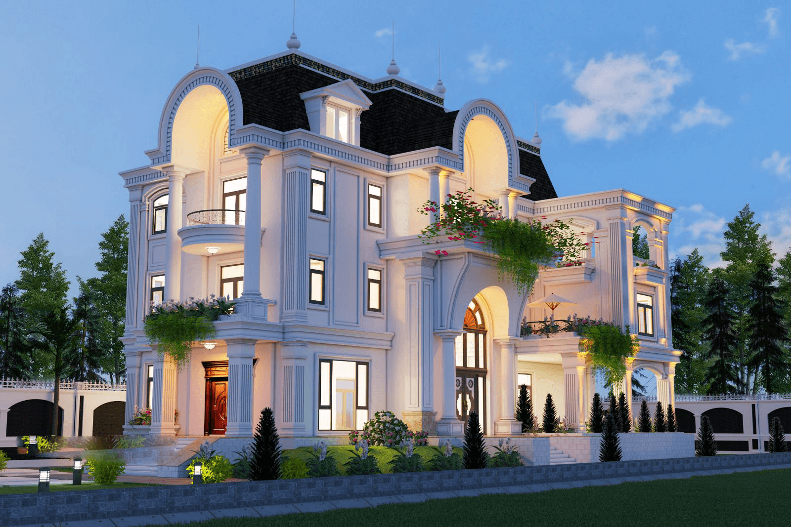 vì sao mẫu biệt thự sang trọng được ưa chuộng