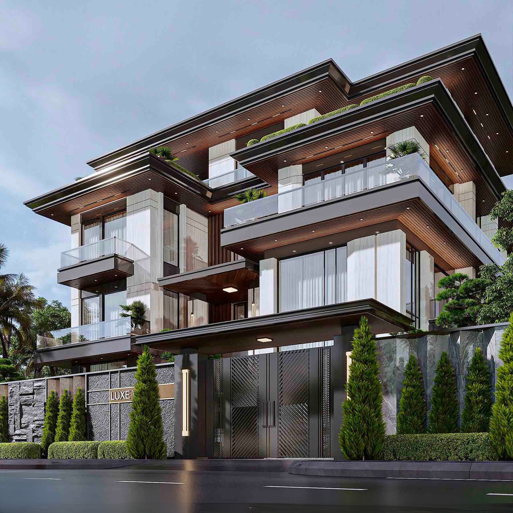 Thiết Kế Biệt Thự thông minh cho trải nghiệm giải trí tiện nghi