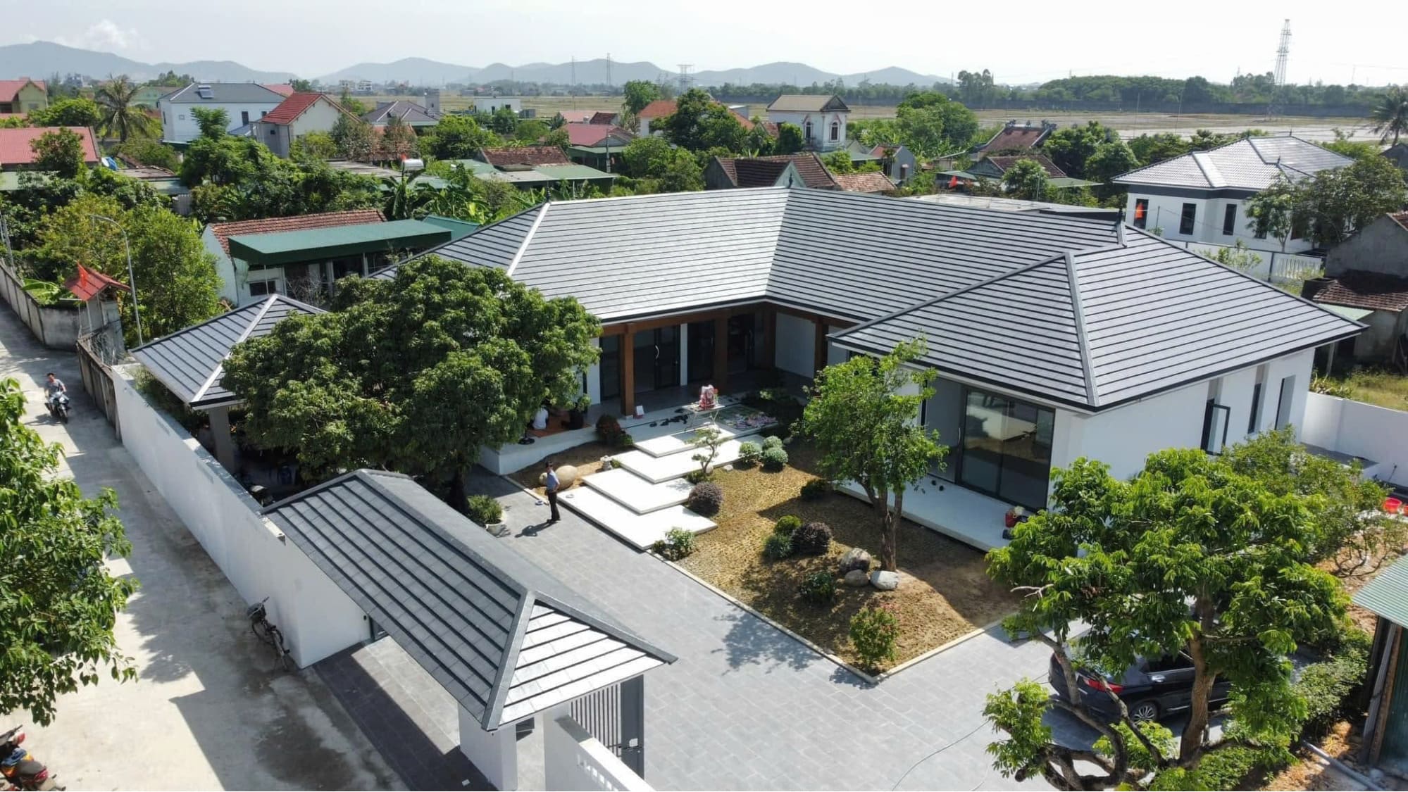 Những yếu tố tạo nên một thiết kế biệt thự mái Nhật 1 tầng hoàn hảo