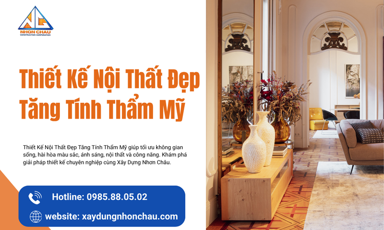Thiết Kế Nội Thất Đẹp Tăng Tính Thẩm Mỹ Cho Không Gian Sống Hiện Đại
