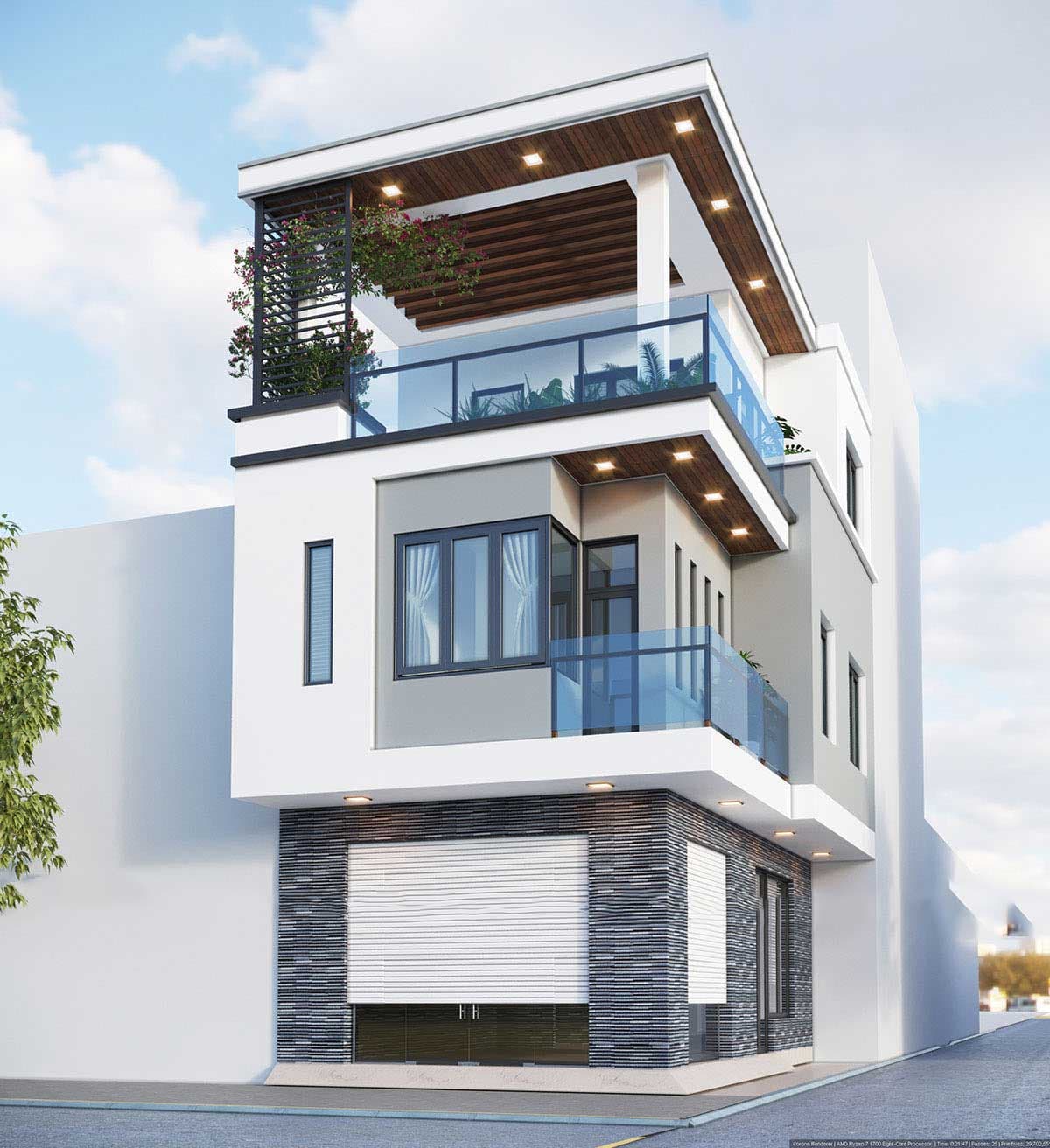 Cách bố trí công năng nhà ở kết hợp kinh doanh