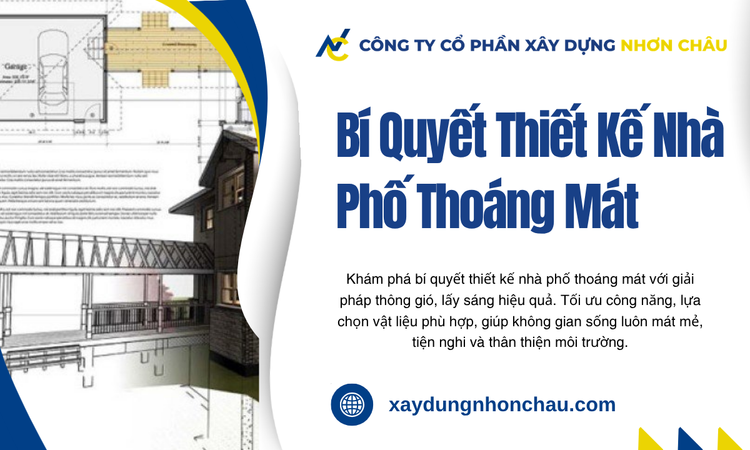 Bí Quyết Thiết Kế Nhà Phố Thoáng Mát