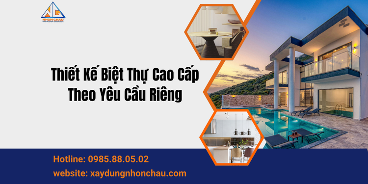 Thiết Kế Biệt Thự Cao Cấp Theo Yêu Cầu Riêng – Mẫu Thiết Kế Biệt Thự Phù Hợp Gia Đình Việt