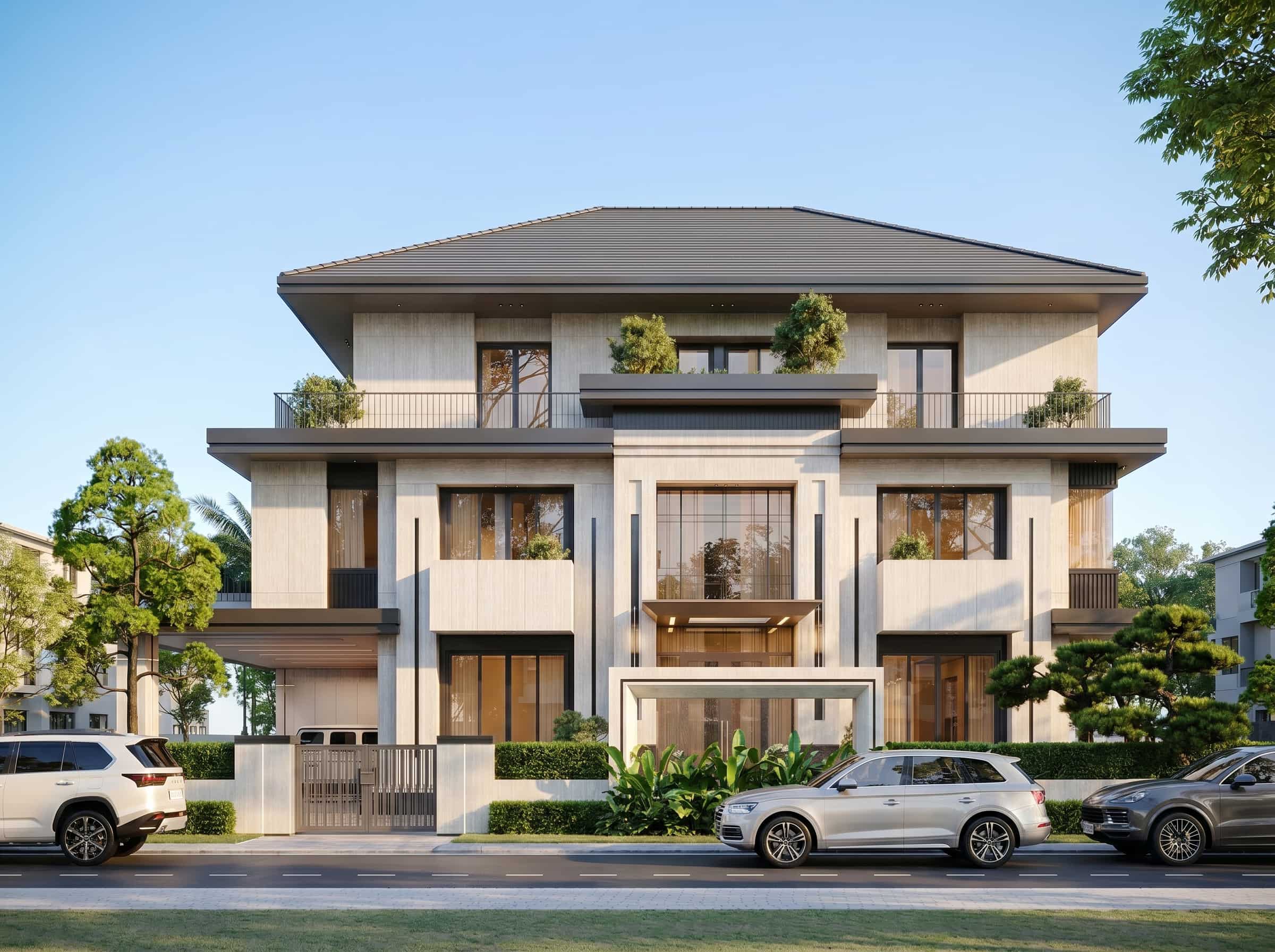 Quy Trình Thiết Kế Và Thi Công Biệt Thự Tại Xây Dựng Nhơn Châu