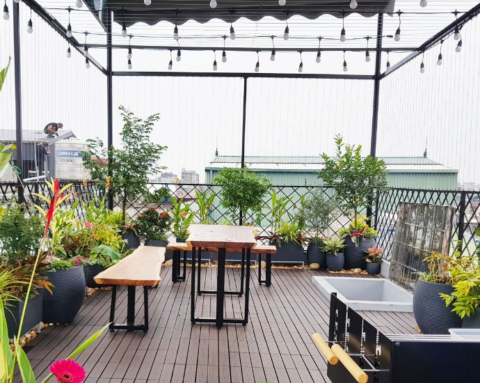 Xu Hướng Thiết Kế Biệt Thự Có Sân Thượng Chill Trong Năm 2026