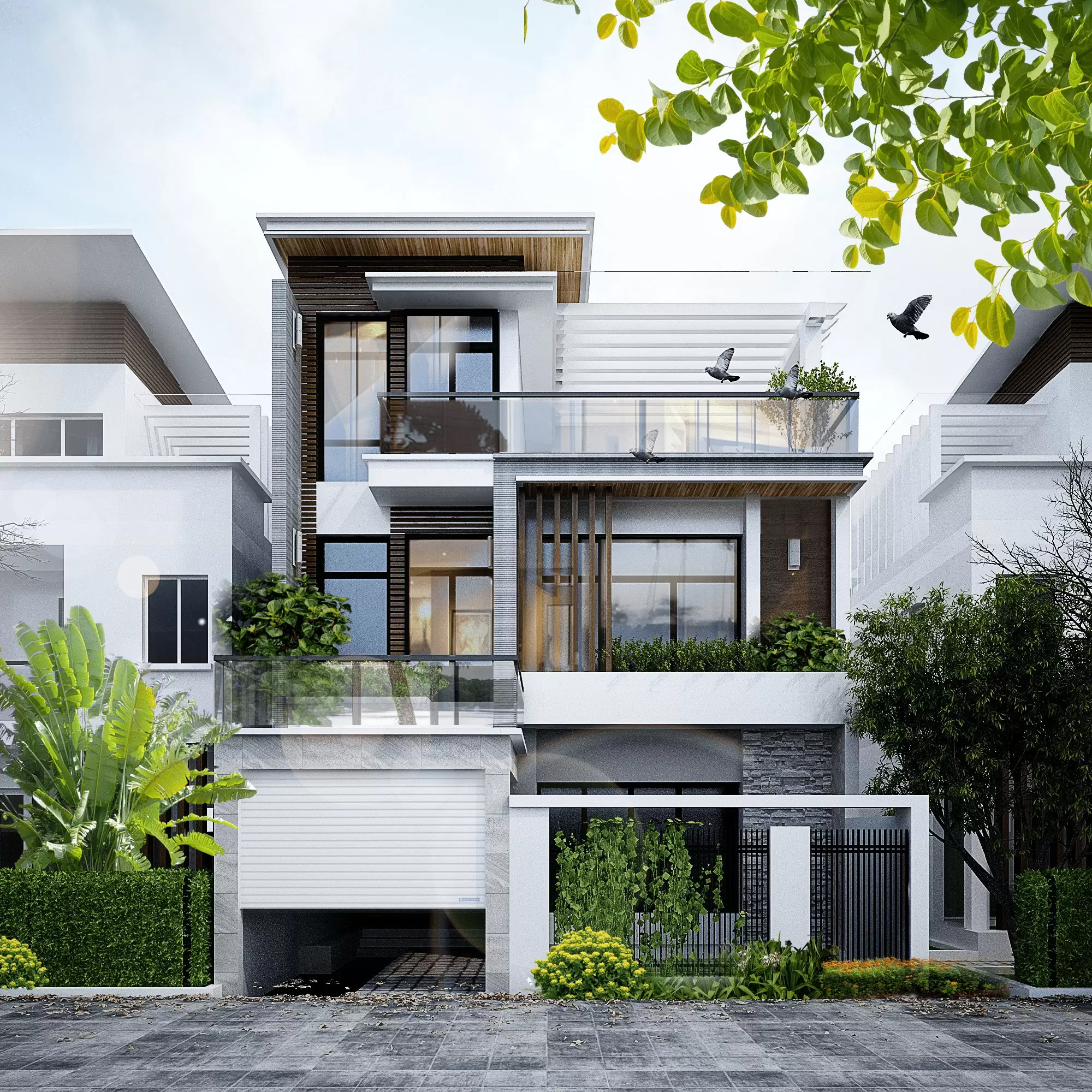 Chi Phí Thiết Kế Và Xây Dựng Biệt Thự Hiện Đại