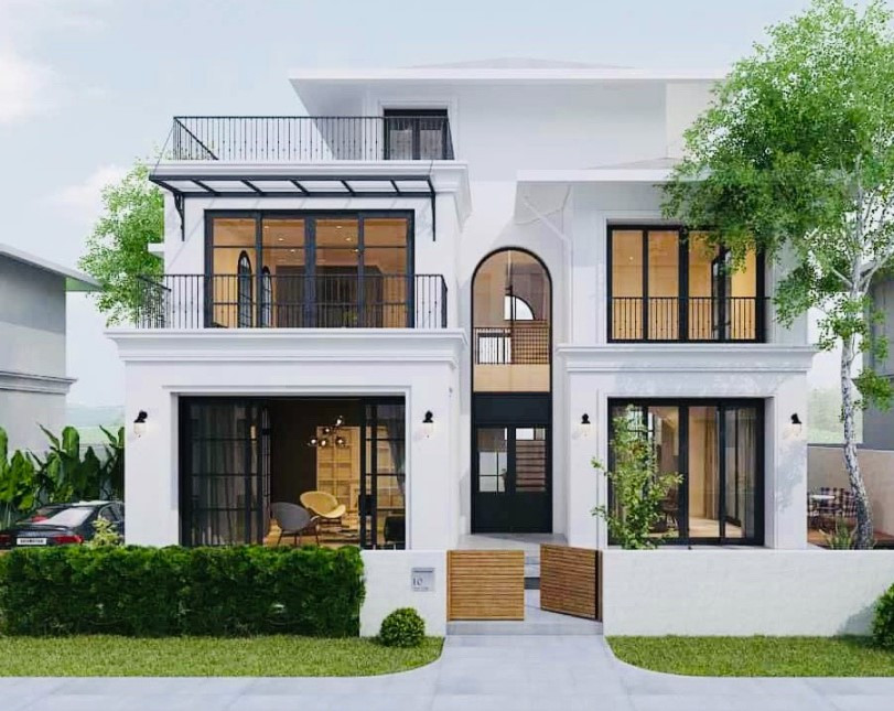 Xu Hướng Thiết Kế Biệt Thự Kết Hợp Không Gian Làm Việc Mới Nhất
