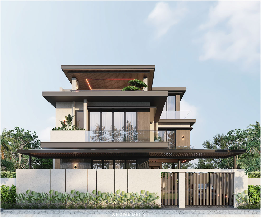 Các Không Gian Ngoài Trời Quan Trọng Trong Thiết Kế Biệt Thự Hiện Đại