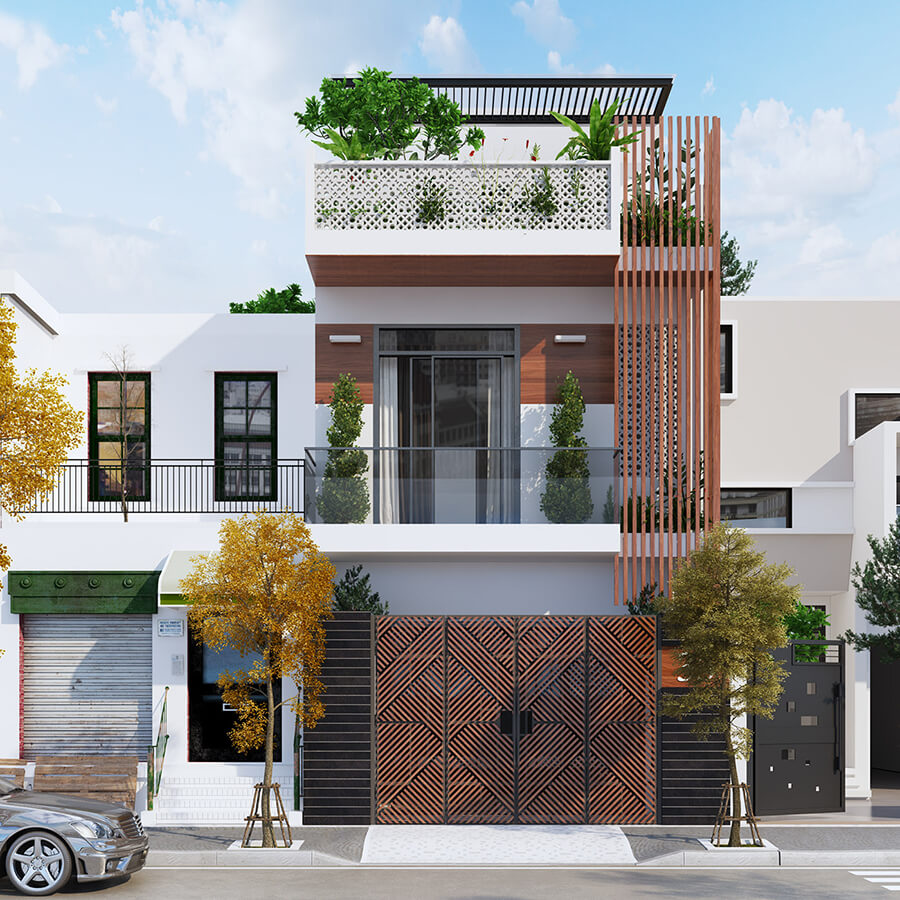 Các nguyên tắc Thiết Kế Nhà Phố Đẹp giúp tiết kiệm chi phí