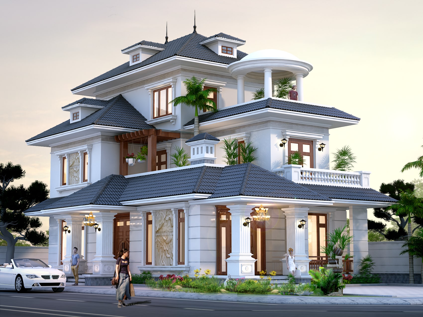 Xu Hướng Thiết Kế Biệt Thự Hiện Đại Tối Giản Đang Lên Ngôi