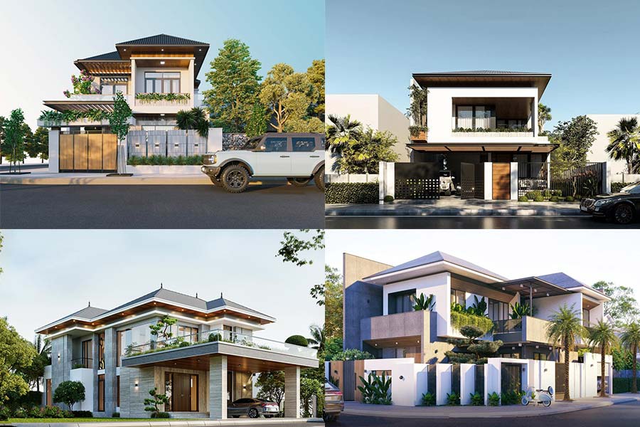 Giải pháp thi công biệt thự mái Nhật trọn gói tại Nhơn Châu