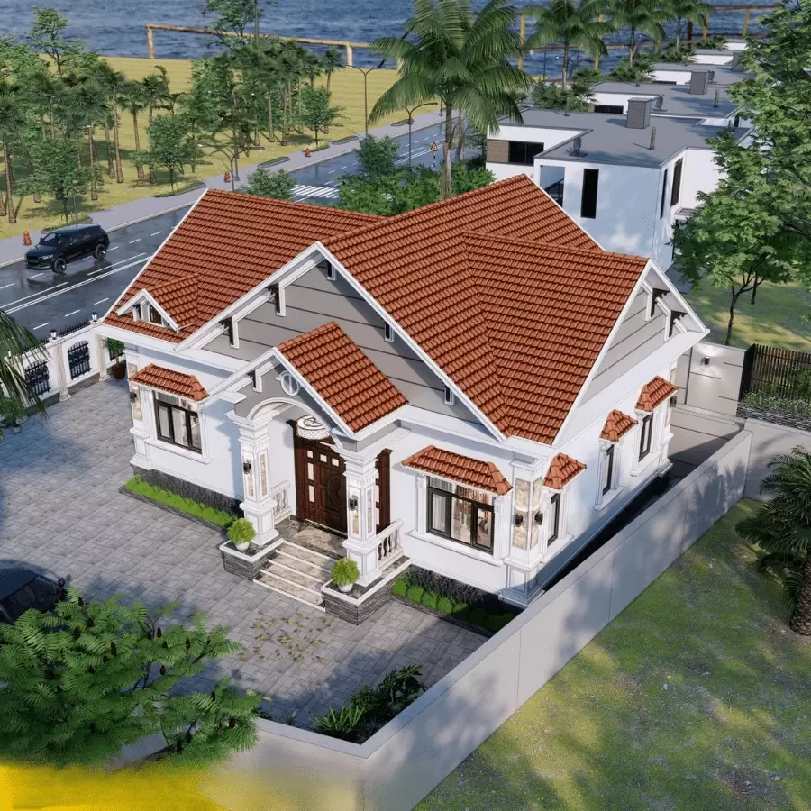 Các phong cách xây dựng biệt thự mái Thái được ưa chuộng nhất