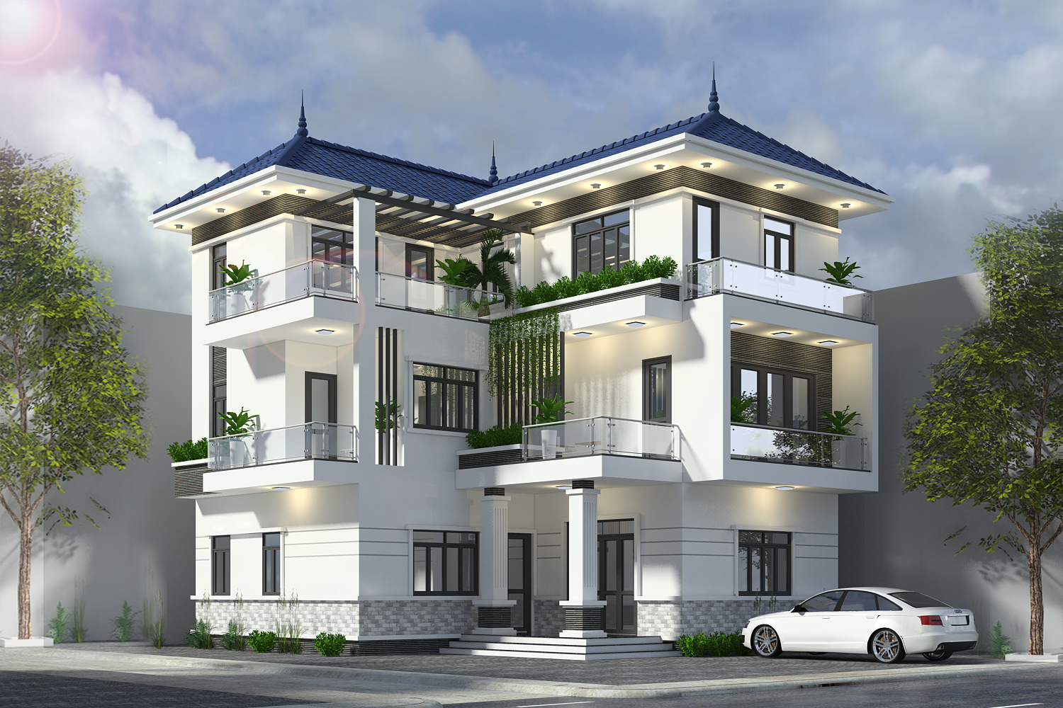 Những ưu điểm vượt trội khi lựa chọn xây dựng biệt thự trọn gói