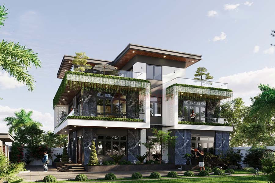 Các nguyên tắc quy hoạch công năng khi xây dựng nhà 3 tầng đẹp và tiện nghi