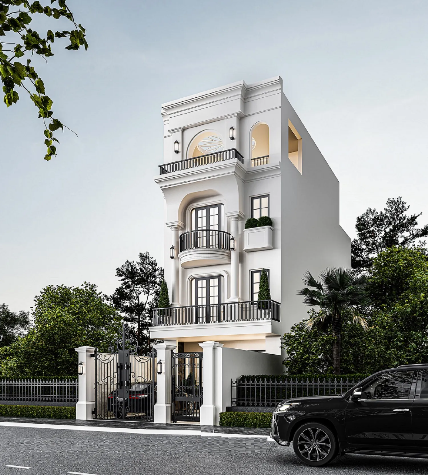 Nguyên tắc cốt lõi giúp xây dựng nhà 4 tầng tối ưu diện tích sàn