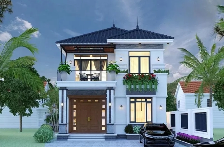 Các nguyên tắc cốt lõi khi quy hoạch không gian xây dựng nhà phố 2 tầng tiện nghi
