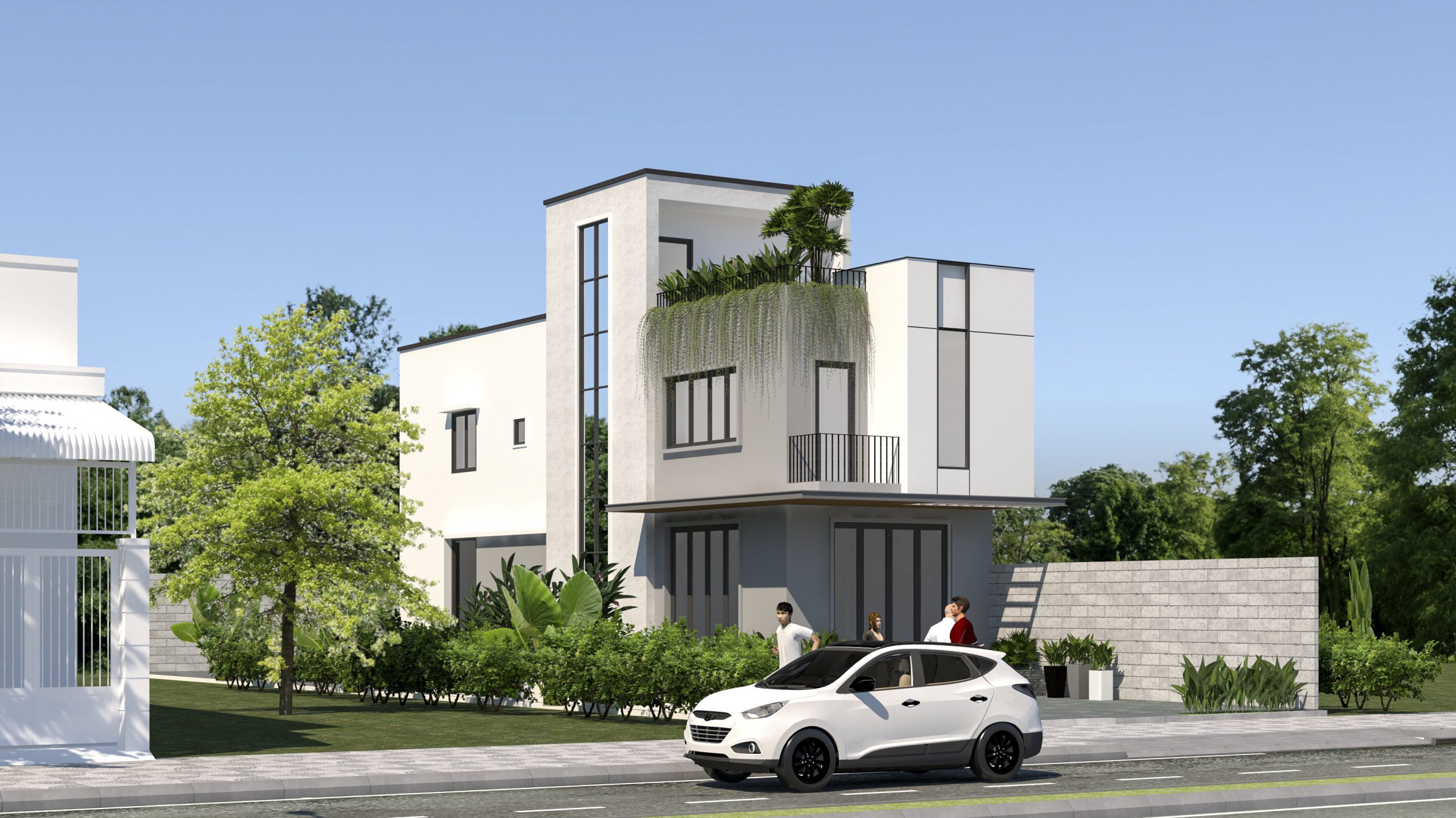 Dự toán chi phí và giải pháp quản lý ngân sách xây dựng nhà phố 2 tầng